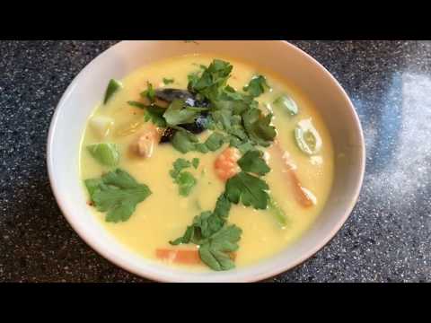 Tasty Norwegian fish soup!