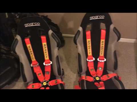 How To Install a Racing Harness Submarine Slot into a Seat