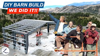 This ERECTION was a GROUP EFFORT! but we finally got it up! 💪🏼 (Ep 338)