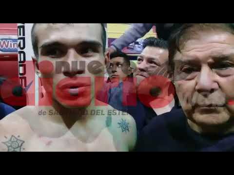 Entrevista exclusiva al boxeador Hugo "Ñato" Roldan tras vencer a Ramón de la Cruz Sena