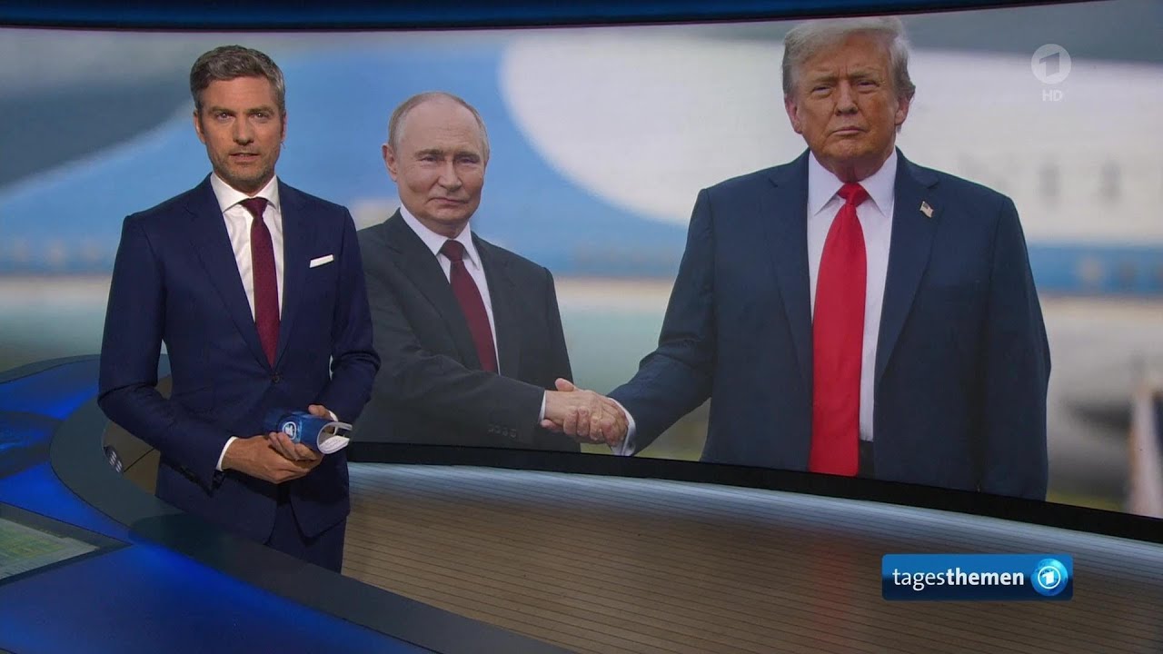 tagesthemen 21:45 Uhr, 15.08.2025