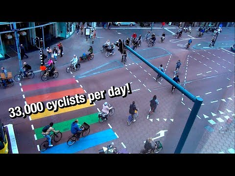 Utrecht’s Vredenburg is the busiest cycle path in all of the Netherlands