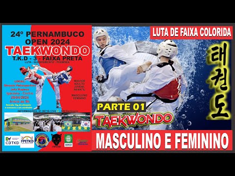 PERNAMBUCO OPEN DE TAEKWONDO PARTE 01