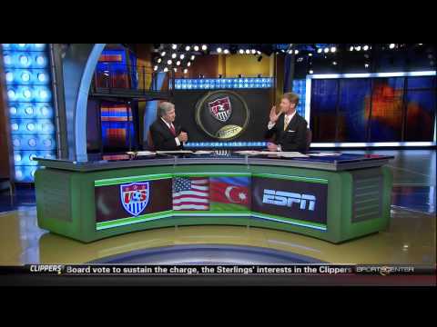 USMNT Azerbaijan 2014 Friendly Halftime USA