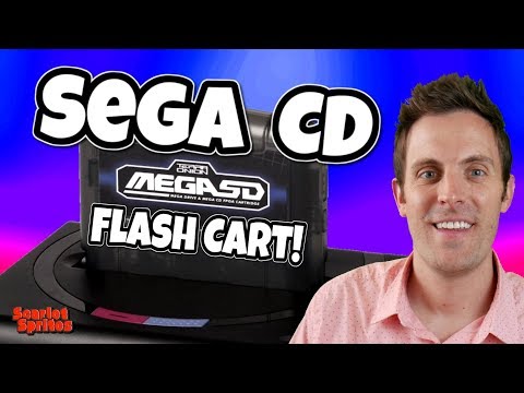 Mega SD:  A Sega CD Flash Cart!