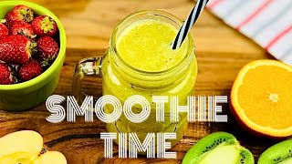 Easy Orange and Kiwi Smoothie Recipe by Sam's CookBook