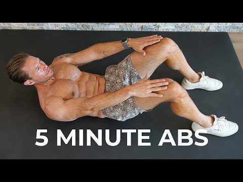 5 Minute Ab Workout | QUICK & EFFECTIVE!