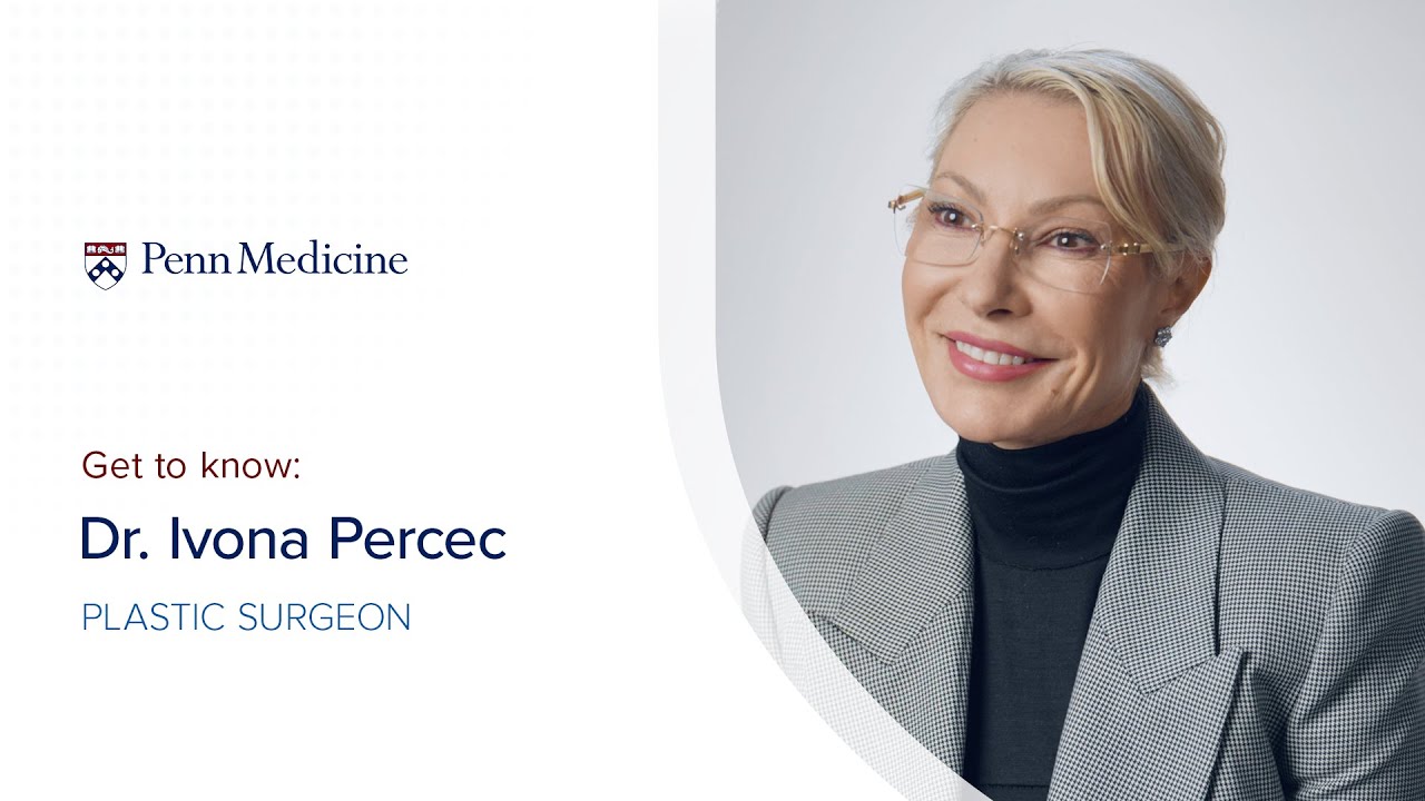 Watch video featuring Ivona Percec, MD, PhD on YouTube