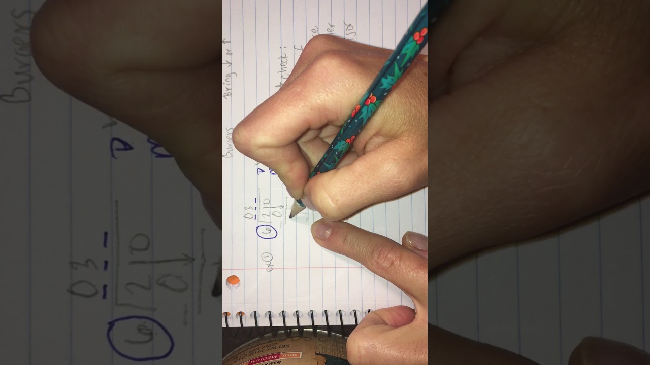 Anchor Chart- Long Division