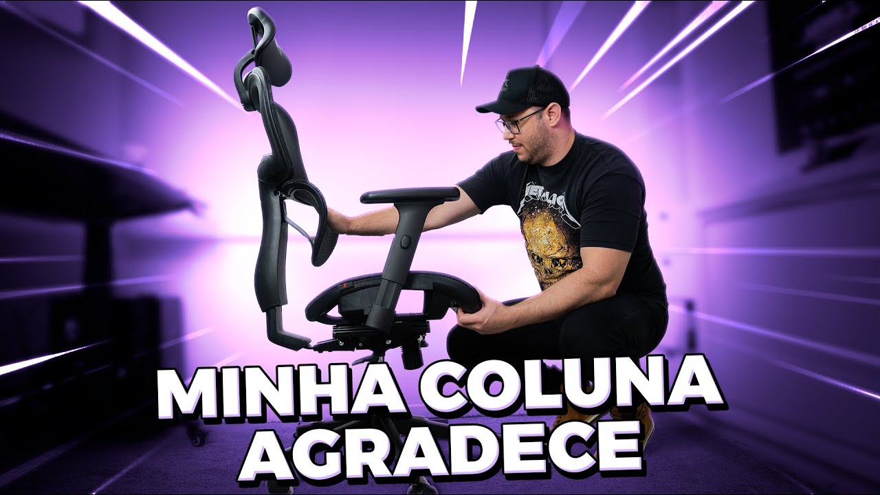 ESSA É A CADEIRA MAIS ERGONÔMICA QUE JÁ USEI! CADEIRA DT3 ALERA+
