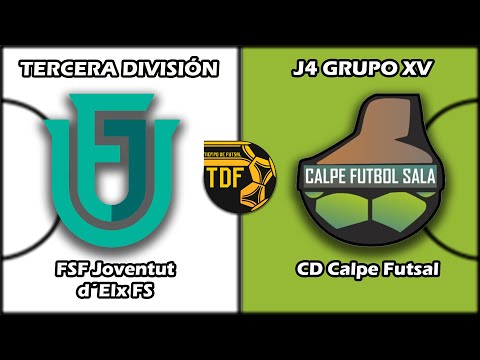 TERCERA DIVISIÓN J4, GRUPO XV (2023/2024). Joventut d'Elx FS vs CD Calpe Futsal
