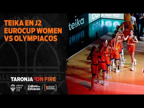Teika en J2 Eurocup Women vs Olympiacos