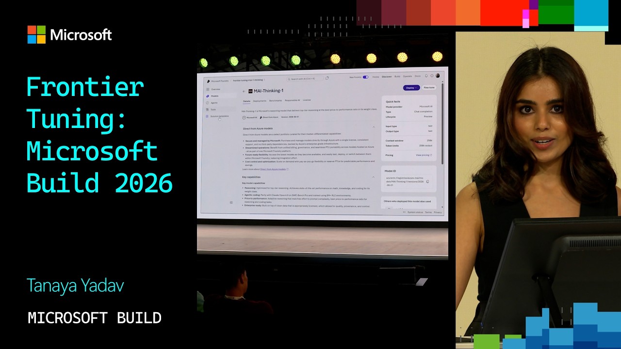 Frontier Tuning: Microsoft Build 2026 - Tech Hub
