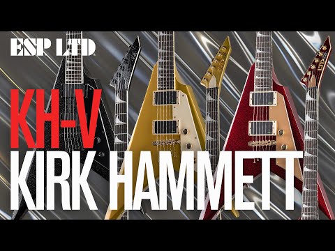 ESP LTD KH-V Kirk Hammett V Black Sparkle Free ESP Hardshell Case image 7