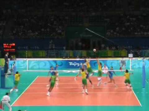 Volleyball Brazil - Fivb Technical Videos - Olympic Games 2008 Men