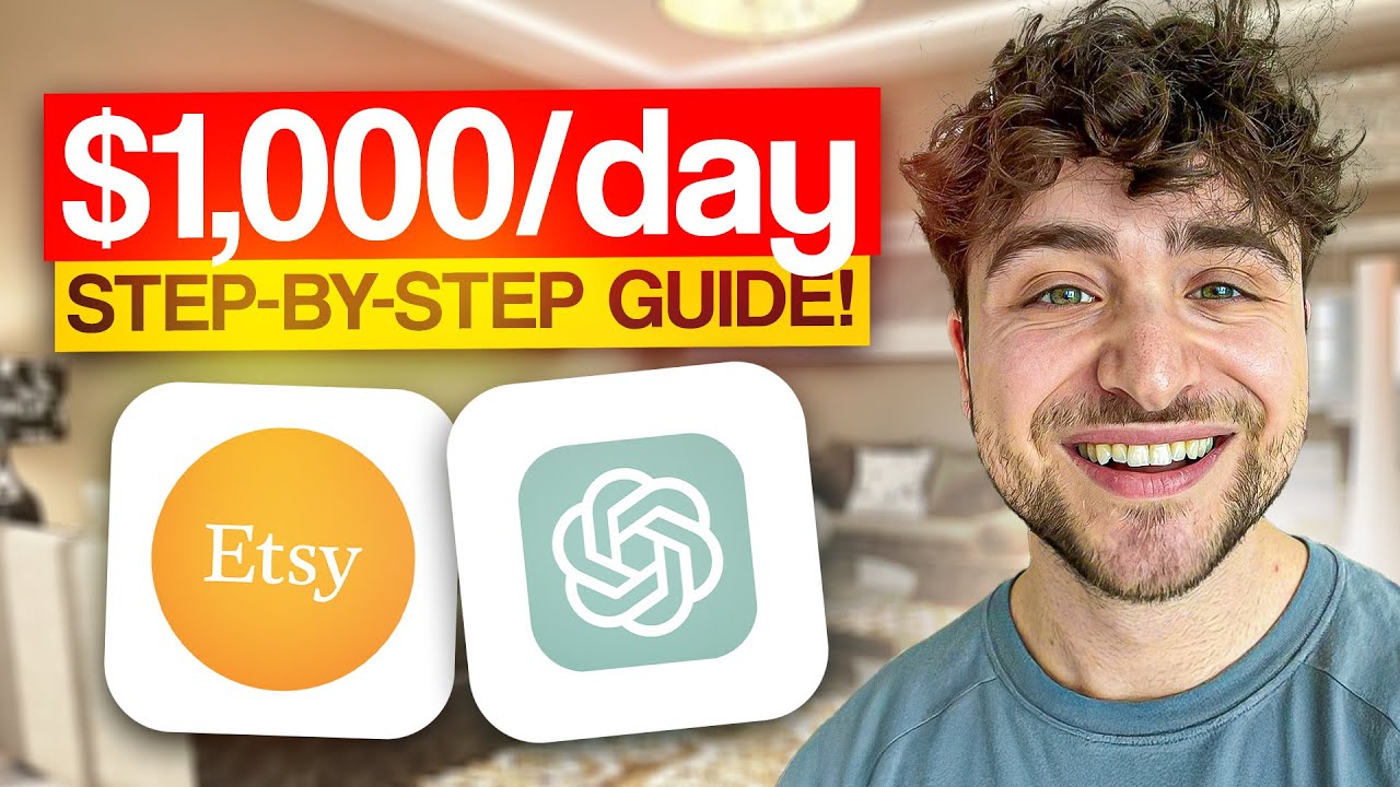How I Make $1,000 Per Day With Etsy Digital Products / Selling PDFs (Step-by-Step Guide!)
