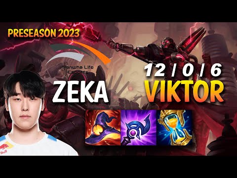 HLE Zeka VIKTOR vs AKALI Mid - KR Ranked