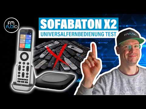 SofaBaton X2 im Test: Universalfernbedienung fürs Heimkino, Wohnzimmer und Smart Home!