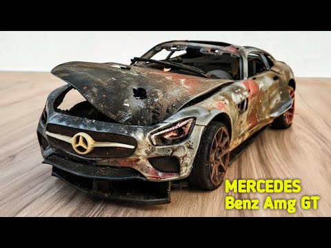 Destroyed MERCEDES Benz Amg GT - Incredible Restoration