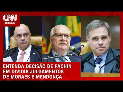 Crise no STF: entenda por que Fachin dividiu julgamento de Moraes e Mendonça | CNN AGORA
