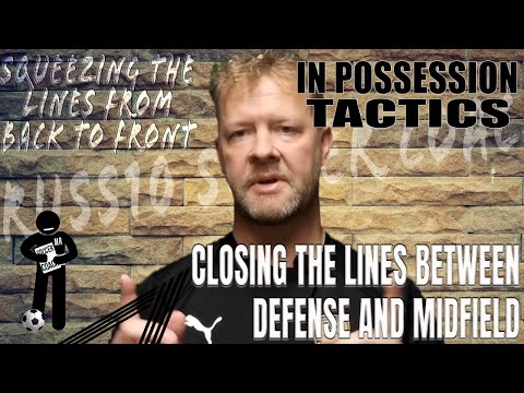 Stop Conceding Goals In Soccer/Football (Tactics Explained - How To Squeeze The Lines & Deny Space)