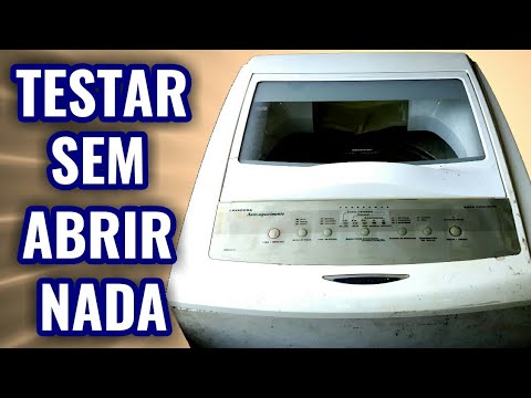 See how to test your washing machine without disassembling anything!
