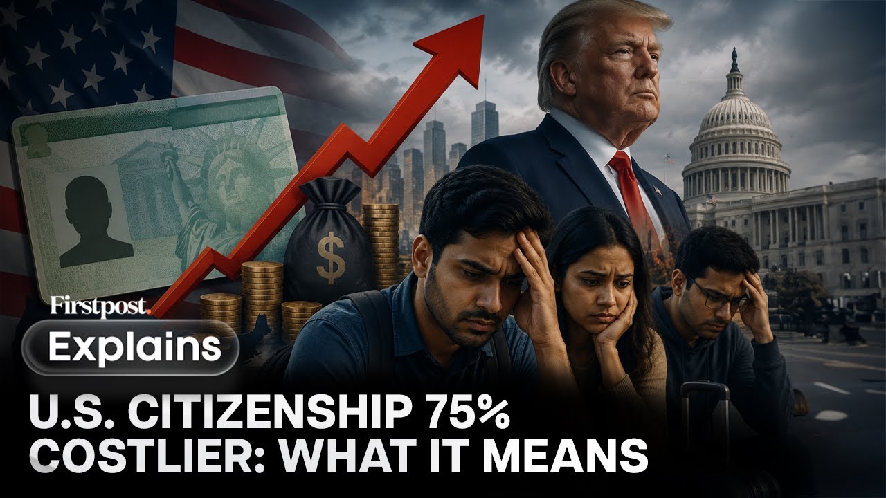 How US Citizenship May Cost Indians 75% More Under Trump's New Plan | FP Explains