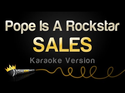 SALES - Pope Is A Rockstar (Karaoke Version)