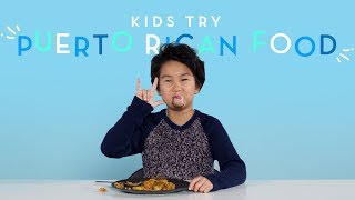 Kids Try Puerto Rican Food | Kids Try | HiHo Kids