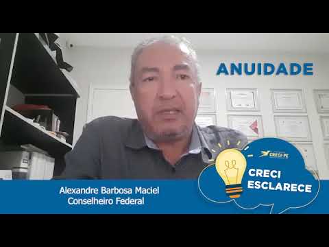 CRECI ESCLARECE - Entenda a ANUIDADE