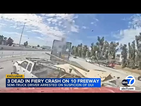 What we know about victims in deadly chain-reaction crash on 10 Freeway in Ontario