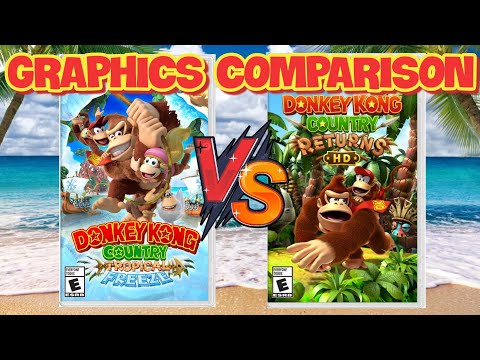 DK: Tropical Freeze VS DK: Returns HD Graphics Comparison