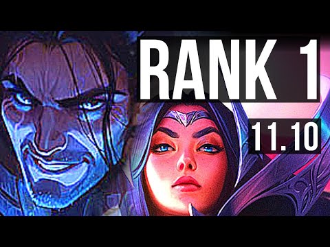 SYLAS vs IRELIA (MID) | Rank 1, Rank 1 Sylas, 11/0/2, 6 solo kills | JP Challenger | v11.10
