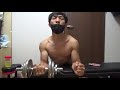 【自宅で筋トレ・上腕二頭筋】 ニーリングダンベルカールで追い込む！