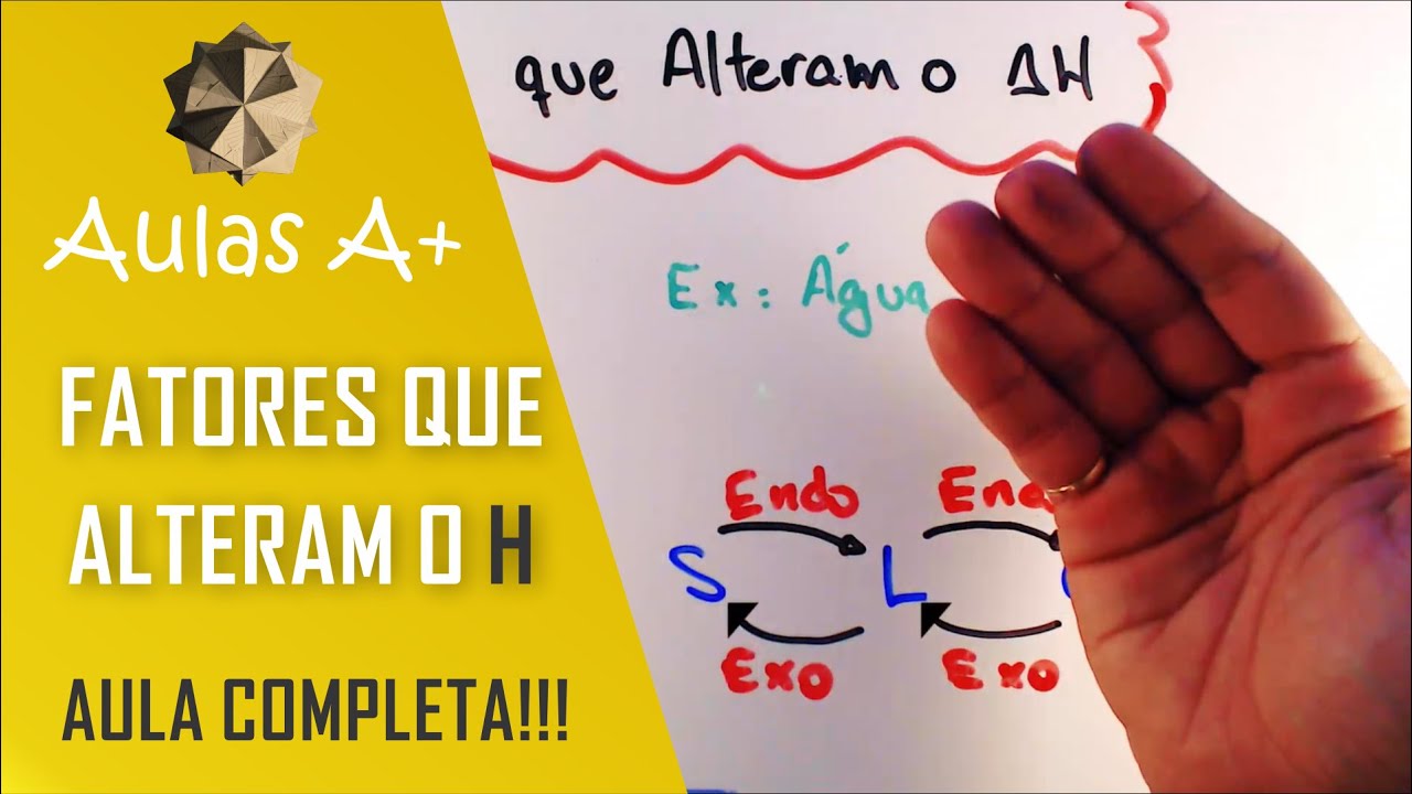 Aulas A+ Termoquímica - Fatores que Influenciam o delta H