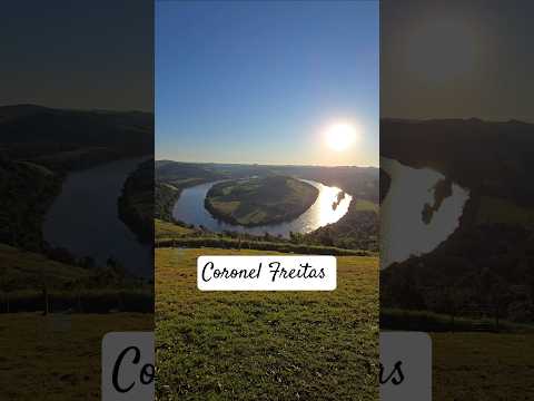 O pôr do sol perfeito - Coronel Freitas em Santa Catarina