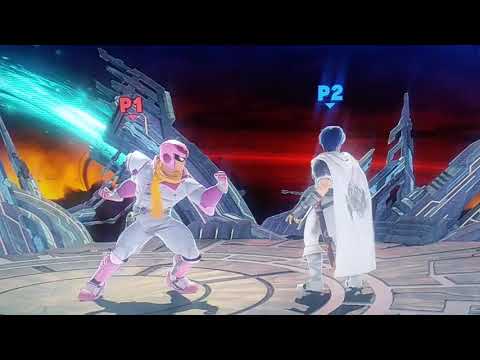 SSBU Captain Falcon & Marth Dancing