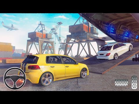 Airplane Pilot Car Transporter Simulator - Cargo Transport Multistory Vehicle - Android GamePlay