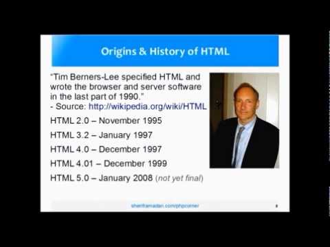 Introduction To HTML and CSS - A Complete PHP Tutorial for Absolute Beginners