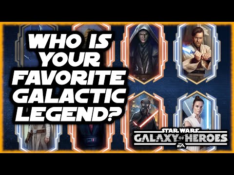 The Votes Are In!!  Here Are Your Favorite Galactic Legend in SWGOH!
