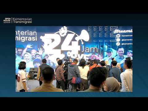 Open House 24 Jam Kementerian Transmigrasi