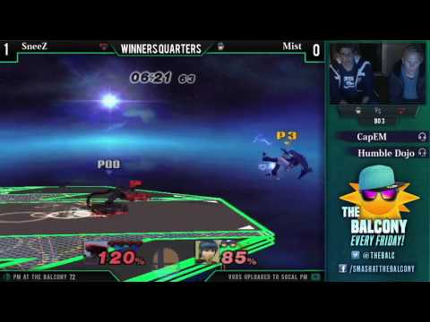 PM @ the Balcony 72 - Winners Quarters ft. SneeZ (Rob) VS Mist (Marth)