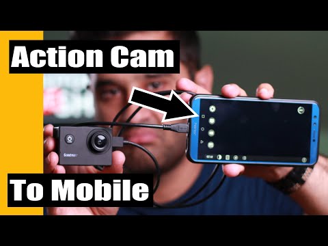How to transfer files from action camera to mobile