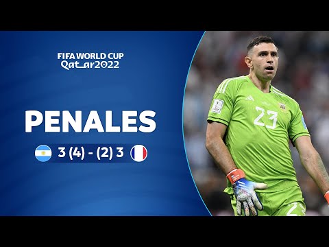 TANDA DE PENALES - ARGENTINA 3 (4) - 3 (2) FRANCIA | FINAL CATAR 2022