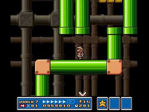 Super Mario Bros. 3 [Part 7] Pipe Maze
