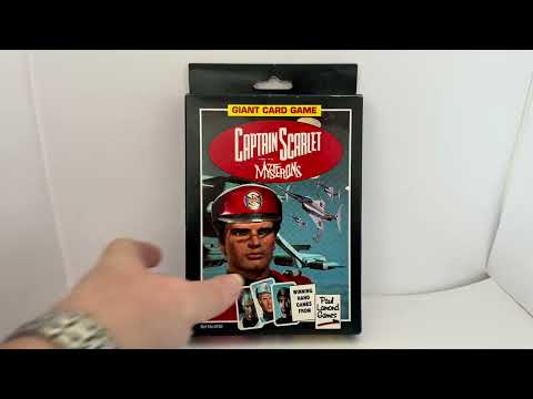 PL Games 1993 Gerry Andersons Captain Scarlet And The Mysterons Giant Card Game