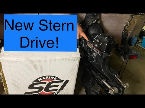 Installing an SEI Alpha 1 Gen1 Stern Drive on a Boat
