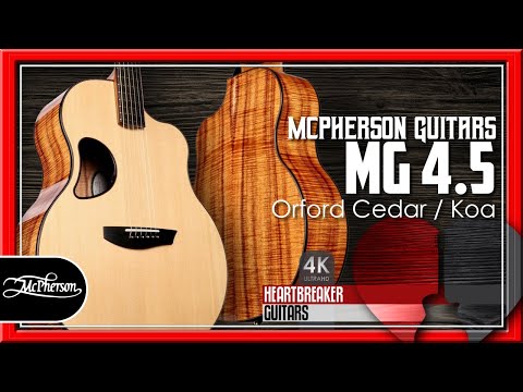McPherson MG 4.5 Port Orford Cedar / Koa #2729 image 12
