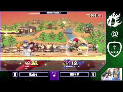 Raios (Ness) vs NickC (Falcon) - WR2 - NYU Fall '16 Monthly #1