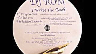 DJ Rom - I write the book (Original Mix)